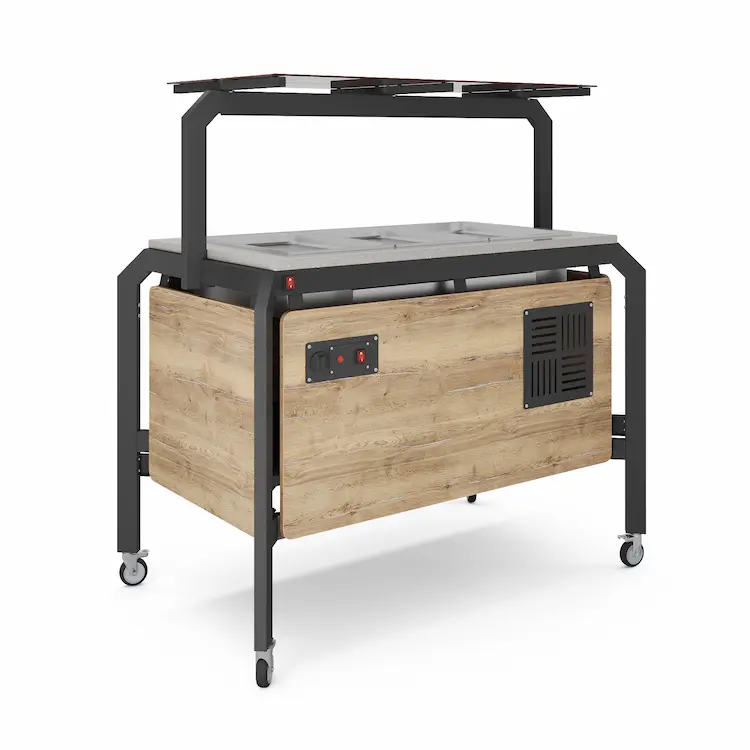 КОБОР AT120 black/olovo/sky Машины для мойки тары и инвентаря