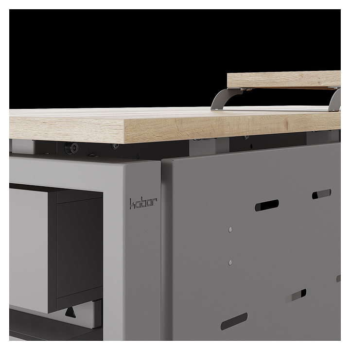 КОБОР KP-140/80 aluminum/natural Программы #6