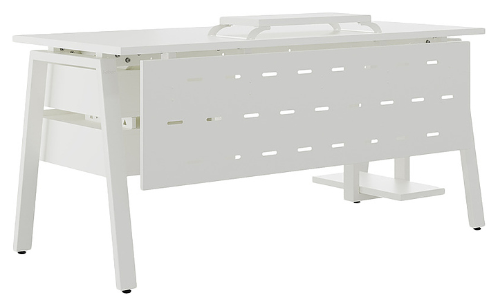 Стол компьютерный КОБОР KA-120/80 white/premium (250745) Программы #4