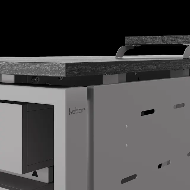 КОБОР KAB-100/80 aluminum/wood Программы #4
