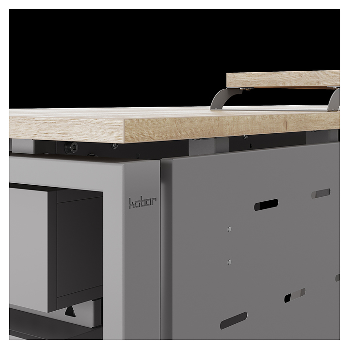 КОБОР KAB-140/80 aluminum/natural Программы #6