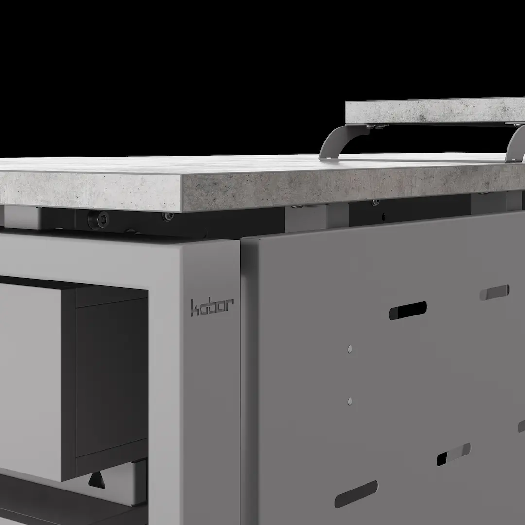 КОБОР KAB-80/60 aluminum/chicago Программы #4