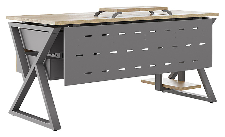 КОБОР KW-100/60 aluminum/natural Программы #4
