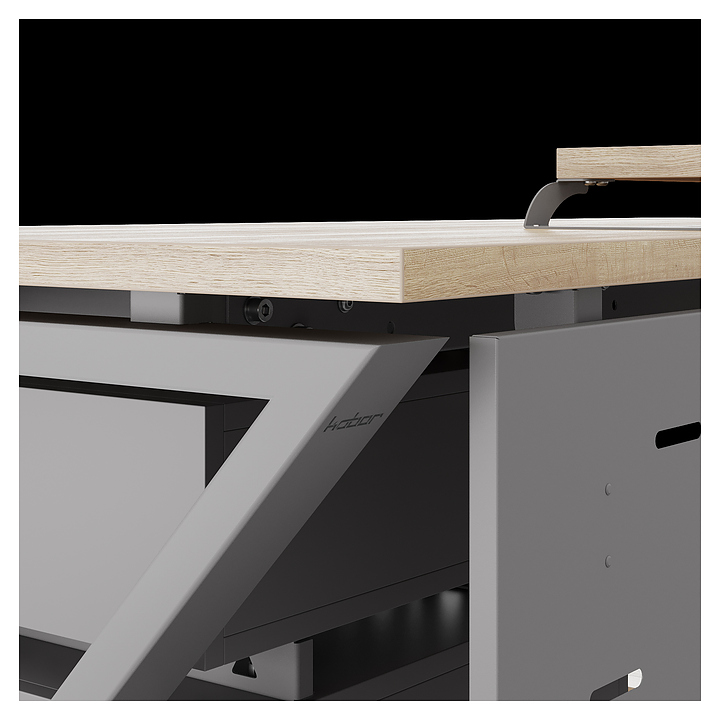 КОБОР KW-120/80 aluminum/natural Программы #6