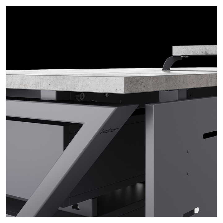 КОБОР KW-120/80 graphite/chicago Программы #6