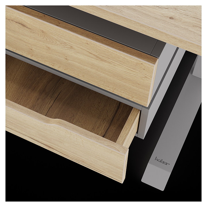 КОБОР KL1-160/70 aluminum/natural Программы #5