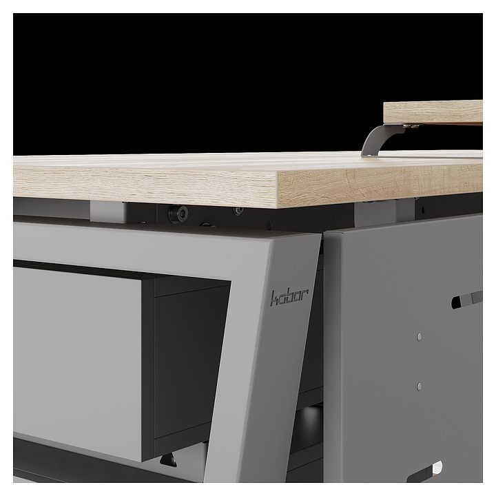 КОБОР KOTR-140/80 aluminum/natural Программы #6