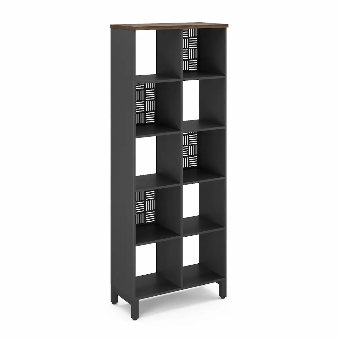 КОБОР SQ-5X2 aluminum/wood Стеллажи #1