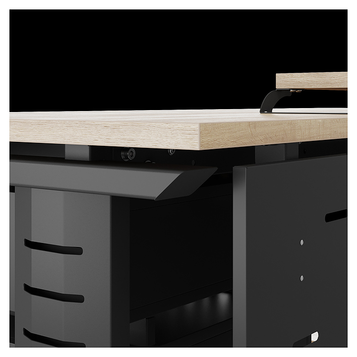 КОБОР KL2-100/60 black/natural Программы #6